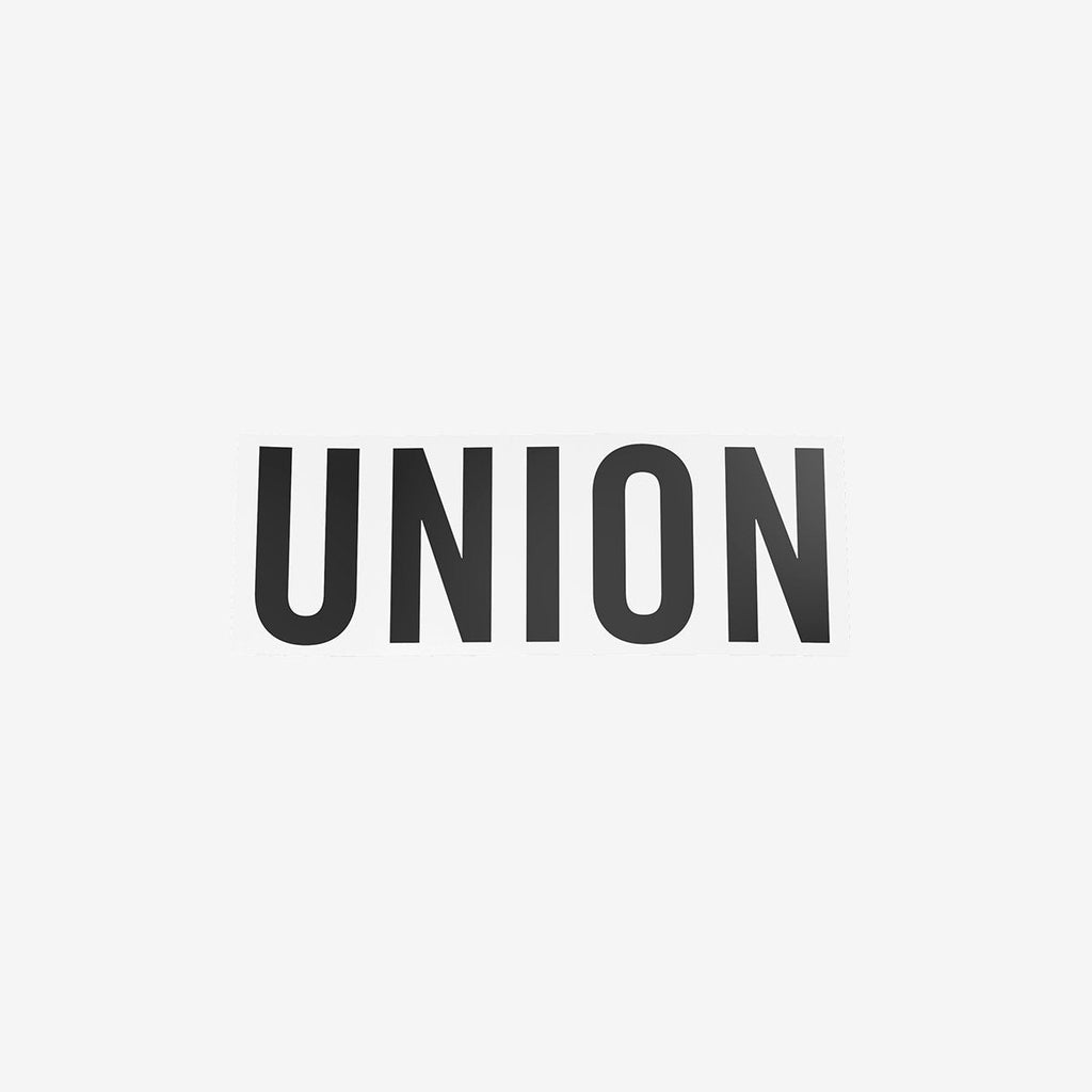 Union Box Logo Sticker
